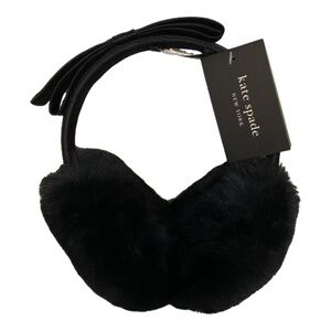 Kate Spade Shoelace Bow Earmuffs